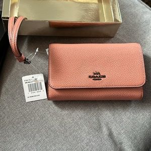 COACH MELON PHONE CLUTCH